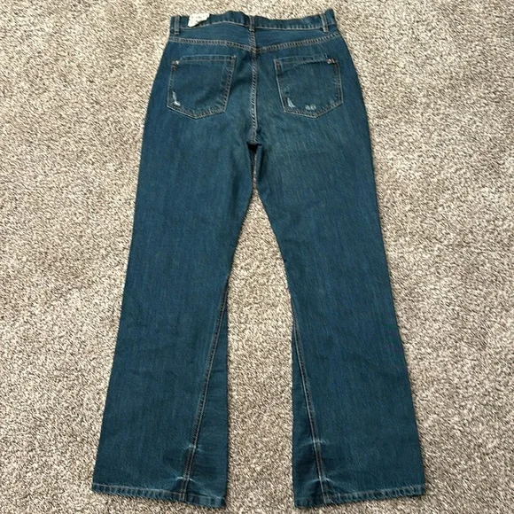 Free People We The Free Serafin Midrise Slim Bootcut Jeans - Picture 5 of 5